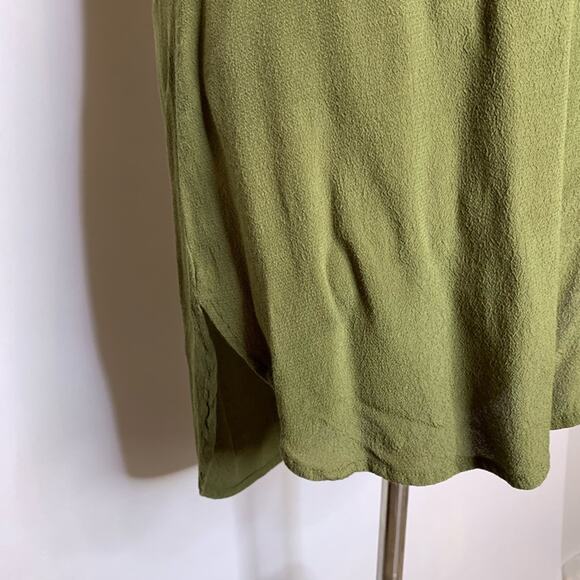 Madewell army green sleeveless v neck top size Extra Small XS - Picture 6 of 12
